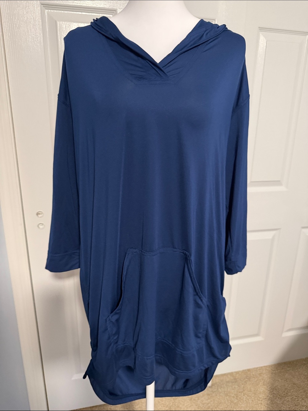PrAna Women's Marina Bay Blue Tunic Coverup - Medium